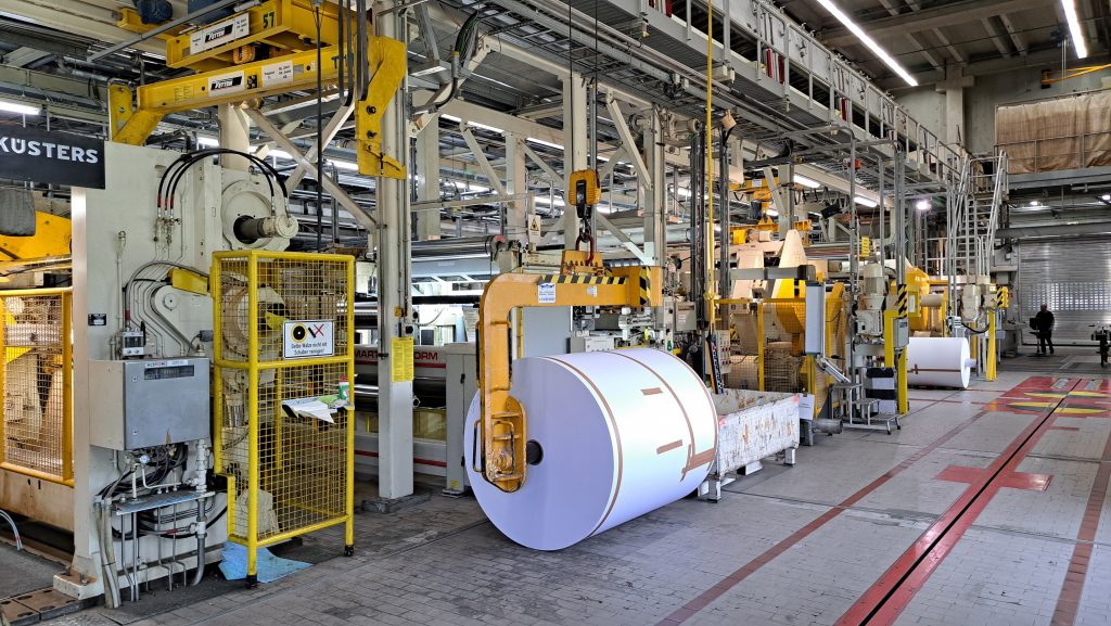 Modernisierung Streichmaschine